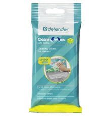 DEFENDER Салфетки для экрана CLN 30202, в мягкой упаковке, 20шт.