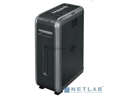 Шредер Fellowes 125Ci.  (18 листов) , 49 литров, 3,9х38 мм (класс 3), SafeSense™, уничтожает: скобы/скрепки/карты/CD