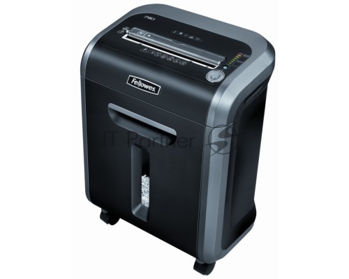 Шредер Fellowes 79Ci.  (14 листов) , 23 литра, 3,9х38 мм (класс 3), 100%Jam Proof, уничтожает: скобы/скрепки/карты/CD