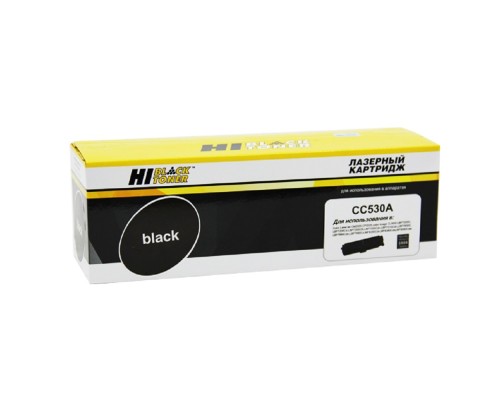 [Расходные материалы] Hi-Black CC530A/№ 718 Картридж для HP CLJ CP2025/CM2320/Canon LBP7200, Bk, 3.5K 