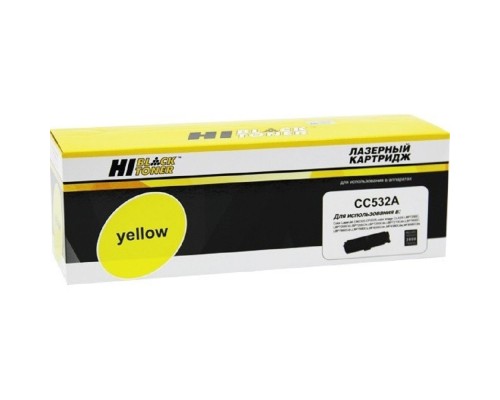 [Расходные материалы] Hi-Black CC532A/№ 718 Картридж для HP CLJ CP2025/CM2320/Canon LBP7200, Y, 2.8K 