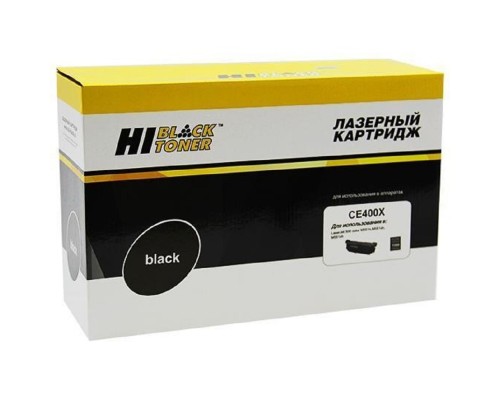 [Расходные материалы] Hi-Black CE400X Картридж для HP LJ Enterprise 500 color M551n/M575dn, Bk, 11000 стр