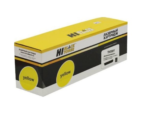 [Расходные материалы] Hi-Black TK-590Y Тонер-картридж для Kyocera FS-C5250DN/C2626MFP, Y, 5000 стр.
