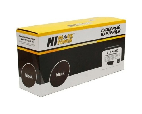 [Расходные материалы] Hi-Black CLT-K406S Картридж для  Samsung CLP-360/365/368/CLX-3300/3305/3307, Bk, 1500 стр.