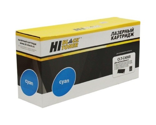 [Расходные материалы] Hi-Black CLT-C406S Картридж для  Samsung CLP-360/365/368/CLX-3300/3305/3307, C, 1500 стр.