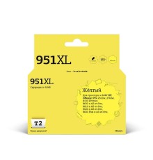 T2 CN048AE/№951XL Картридж (IC-H048) №951XL для HP Officejet Pro 8100/8600/8600 Plus/251dw/276dw, желтый, 1500 стр.