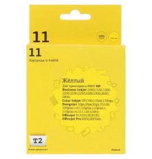 T2 C4838A  Картридж  №11 (IC-H4838) для HP Business InkJet 1200/2200/2600/2800/CP1700/Pro K850, жёлтый, 1750 стр.