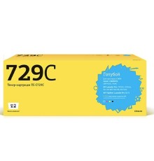 T2 Cartridge 729  Картридж (TC-C729C) для Canon i-SENSYS LBP7010C/HP LJ Pro CP1025 (1000 стр.) Голубой, с чипом