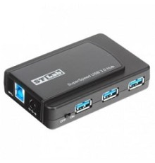 ST-Lab U770 RTL {7 Ports (3xUSB 3.0 + 4xUSB 2.0), Black, P/a}