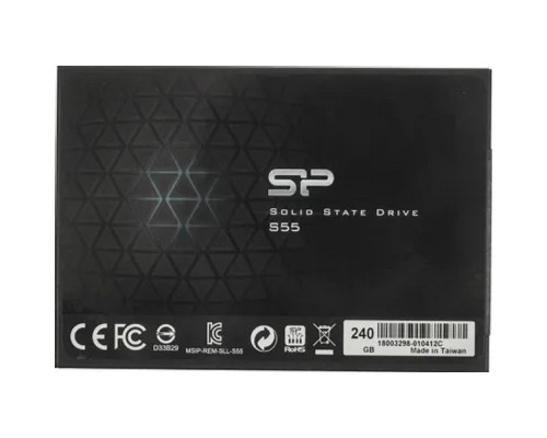 [накопитель] Silicon Power SSD 240Gb S55 SP240GBSS3S55S25 {SATA3.0, 7mm}