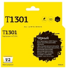 T2 C13T13014010 Картридж (IC-ET1301) для Epson Stylus SX525WD/Office B42WD/WF7015/7515, черный, с чипом