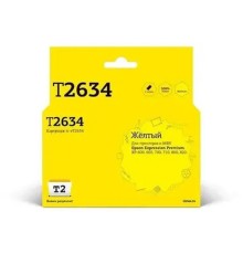 T2 C13T263440 Картридж T2 (IC-ET2634) для Epson Expression Premium XP-600/605/700/800, жёлтый с чипом