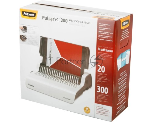 Переплетчик Fellowes Pulsar E (FS-56207) A4/перф.15л.сшив/макс.300л./пластик.пруж. (6-38мм)/электр.