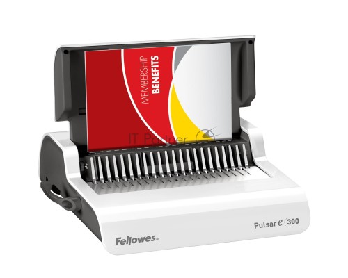 Переплетчик Fellowes Pulsar E (FS-56207) A4/перф.15л.сшив/макс.300л./пластик.пруж. (6-38мм)/электр.