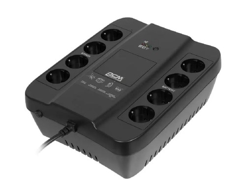 [ИБП] PowerCom SPD-850U ИБП {Line-Interactive, 850VA / 510W, Tower, Schuko, USB} (688276)