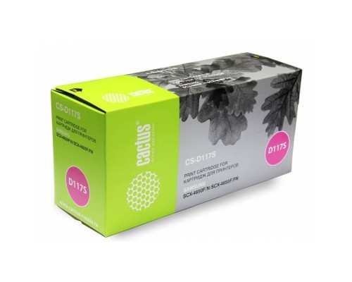 [расходные материалы] CACTUS MLT-D117S Картридж CS-D117S для Samsung SCX-4650/4655, 2500 страниц