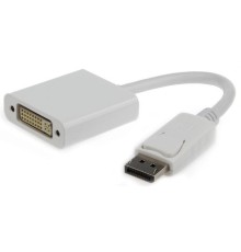 Gembird Переходник DisplayPort - DVI , 20M/19F, белый (A-DPM-DVIF-002-W )