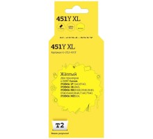 T2  CLI-451Y XL Картридж (IC-CCLI-451Y) для Canon PIXMA iP7240/MG5440/6340/MX924, желтый, с чипом