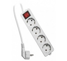 Гарнизон Сетевой фильтр  ELB-G4-W-2, 4 евророзетки с выключателем и заземлением, допустимый ток 16А, длина 2м.