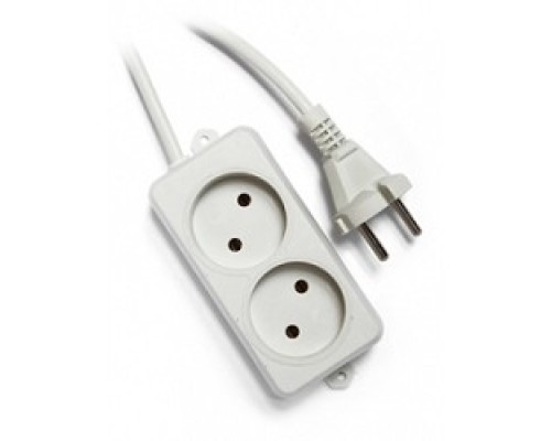 [Сетевые фильтры] Гарнизон Сетевой фильтр EL-NL2-W-2, 2 розетки, допустимый ток 10А, длина 2м.