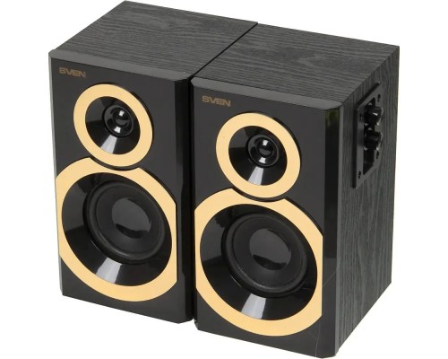 [Колонки] SVEN SPS-619 GOLD {акустическая система 2.0, мощность 2х10 Вт(RMS)}