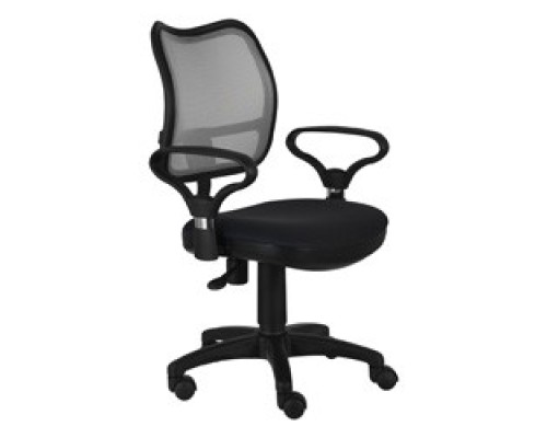 [Офисное кресло или стул] Бюрократ Ch-599AXSN/TW-11 Кресло (спинка черная сетка, сиденье черный TW-11) [664000]