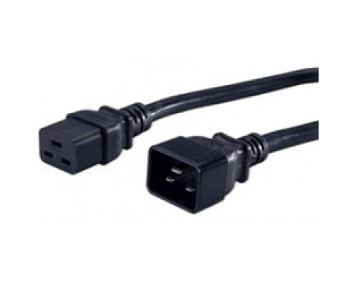 [Хиперланй] Hyperline PWC-IEC19-IEC20-1.8-BK Кабель питания IEC 320 C19 - IEC 320 C20 (3x1.5), 1.8 м