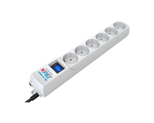 [Сетевые фильтры] ZIS Сетевой фильтр Pilot - S {5 евро, 1 росс.} 7м  