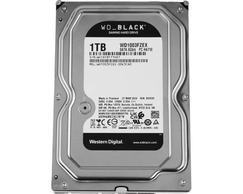 [Жесткий диск] 1TB WD Caviar Black (WD1003FZEX) {Serial ATA III, 7200 rpm, 64Mb buffer} 