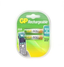 GP ReEnergy 65AAAHC AAA, емкость 650 мАч (65AAAHCRGY-2CRCB2)(2шт. в уп-ке)  аккумулятор