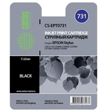 Cactus C13T10514A10/C13T07314A10/CS-EPT0731 Картридж  для Epson Stylus С79/ C110/ СХ3900/ CX4900/ CX5900/ CX7300/ CX8300/ CX9300, черный, 11.0 мл