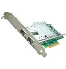 INTEL E10G42BTDA/BFSRBLK Сетевая карта X520-DA2 oem (900139/927249/927247/900137) (Ethernet,1GbE/10GbE, 2 ports) 