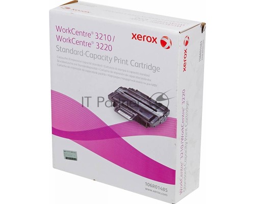 Картридж лазерный Xerox 106R01485 черный для Xerox WC 3210/3220 (2000 стр)(Channels)