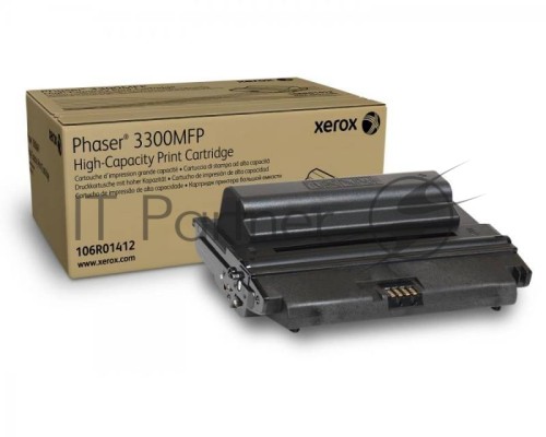 Картридж лазерный Xerox 106R01412 черный для Xerox Ph 3300 (8000 стр)(Channels)