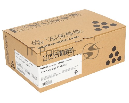 Картридж лазерный Ricoh тип SP3400LE черный для Aficio SP3400N/SP3410DN/SP3400SF/SP3410SF/Aficio SP3500N/SP3510DN/SP3500SF/SP3510SF 2500 отпечатков