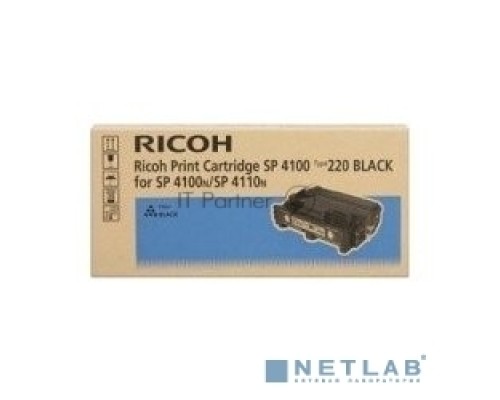Картридж лазерный Ricoh тип SP4100 черный для Aficio SP 4100SF/4110SF/SP 4100N/4110N/SP 4210N/SP 4310N 15000 отпечатков