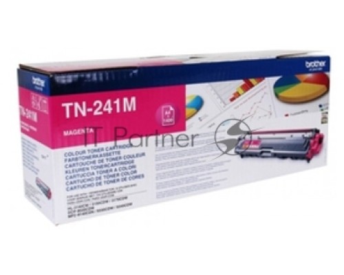 Картридж лазерный Brother TN241M пурпурный (1400 стр.) для Brother HL3140/3150/3170/DCP9020/MFC9140/9330/9340