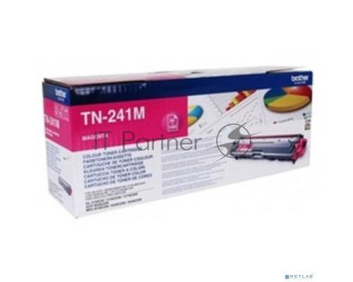 Картридж лазерный Brother TN241M пурпурный (1400 стр.) для Brother HL3140/3150/3170/DCP9020/MFC9140/9330/9340