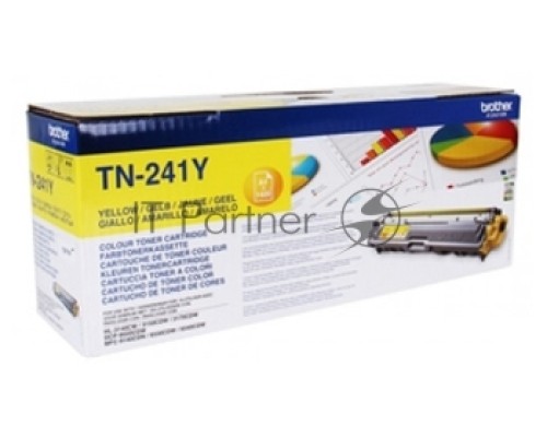 Картридж лазерный Brother TN241Y жёлтый (1400 стр.) для Brother HL3140/3150/3170/DCP9020/MFC9140/9330/9340
