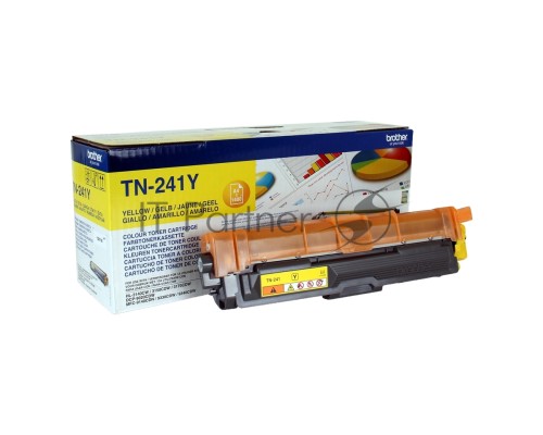 Картридж лазерный Brother TN241Y жёлтый (1400 стр.) для Brother HL3140/3150/3170/DCP9020/MFC9140/9330/9340