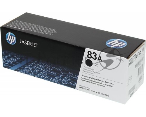Тонер Картридж HP 83A CF283A черный для HP LJ Pro M125nw/M127fw (1500стр.) Тонер Картридж HP 83A CF283A черный для HP LJ Pro M125nw/M127fw (1500стр.)