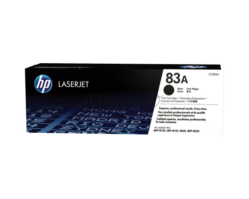 Тонер Картридж HP 83A CF283A черный для HP LJ Pro M125nw/M127fw (1500стр.) Тонер Картридж HP 83A CF283A черный для HP LJ Pro M125nw/M127fw (1500стр.)