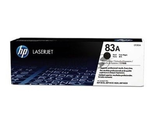 Тонер Картридж HP 83A CF283A черный для HP LJ Pro M125nw/M127fw (1500стр.) Тонер Картридж HP 83A CF283A черный для HP LJ Pro M125nw/M127fw (1500стр.)