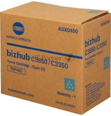 Картридж лазерный Konica-Minolta bizhub C3350/C3850 синий TNP-48C