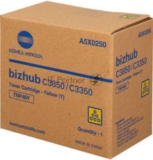 Картридж лазерный Konica-Minolta bizhub C3350/C3850 желтый TNP-48Y