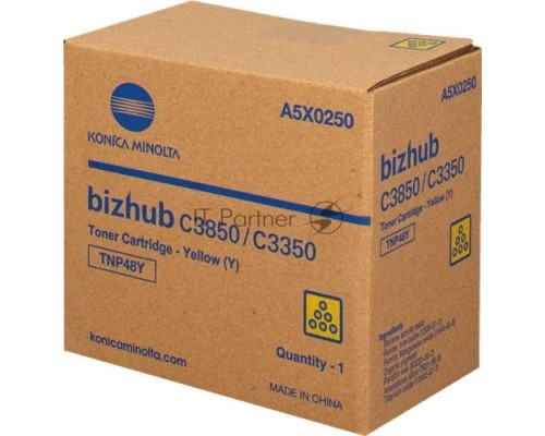 Картридж лазерный Konica-Minolta bizhub C3350/C3850 желтый TNP-48Y Картридж лазерный Konica-Minolta bizhub C3350/C3850 желтый TNP-48Y