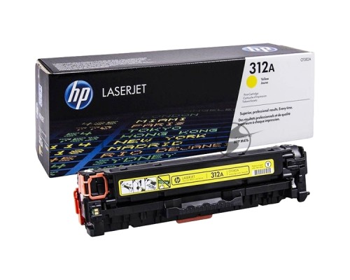Тонер Картридж HP 312A CF382A желтый для HP CLJ Pro M476 (2400стр.) Тонер Картридж HP 312A CF382A желтый для HP CLJ Pro M476 (2400стр.)