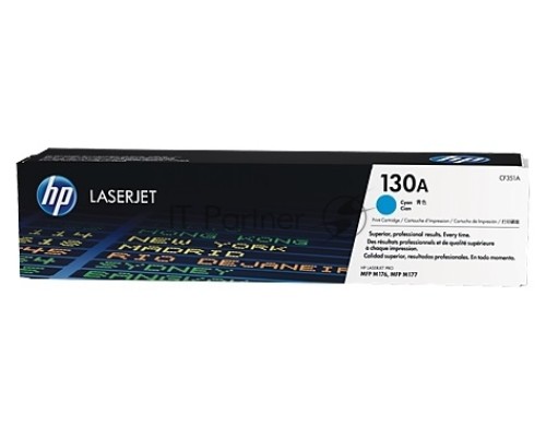 Тонер Картридж HP 130A CF351A голубой для HP M153/M176/M177 Тонер Картридж HP 130A CF351A голубой для HP M153/M176/M177