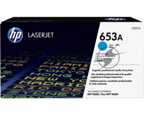 Тонер Картридж HP 653A CF321A голубой для HP MFP M680 (16000стр.) Тонер Картридж HP 653A CF321A голубой для HP MFP M680 (16000стр.)