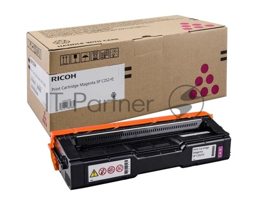 Картридж лазерный Ricoh тип SPC252HE малиновый для SP C252DN/C252SF 6000 отпечатков
